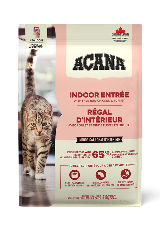 Recette de chat d'intérieur Acana