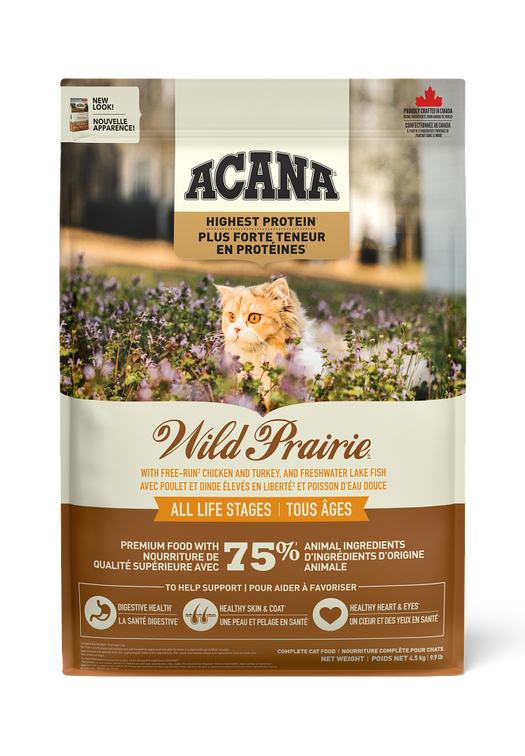 Acana Chat Recette des Prairies Sauvages la plus riche en protéines