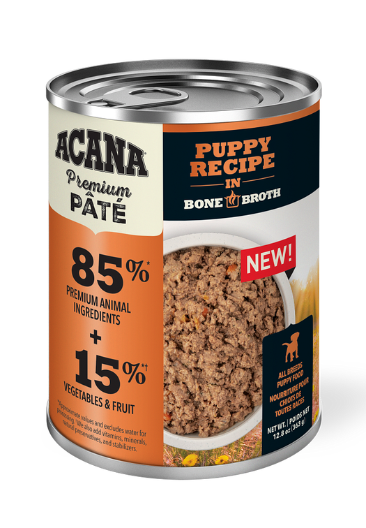 ACANA Premium Pate Puppy Recipe In Bone Broth