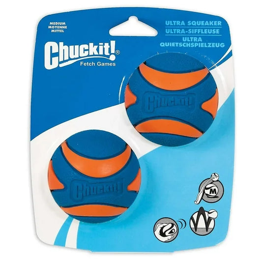 ChuckIt! Ultra Squeaker Ball 2 Pack