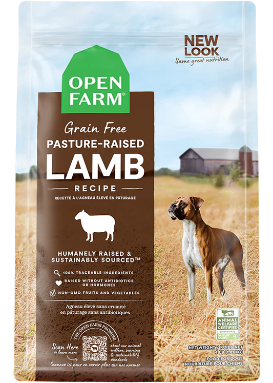 Open Farm Grain Free Pasture Raised Lamb Recipe