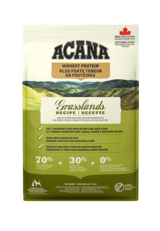 Acana Highest Protein Grasslands Recipe