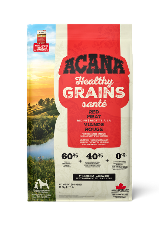 Acana Healthy Grains Ranch Raised Red Meat Recipe