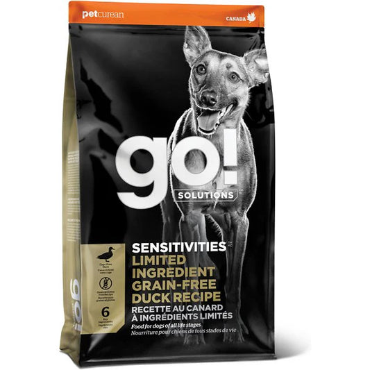 Go! Solutions Sensitivities Limited Ingredient Grain Free Duck Recipe for Dogs