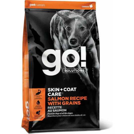 Go! Solutions Skin & Coat Care Salmon & Grains Recipe for Dogs