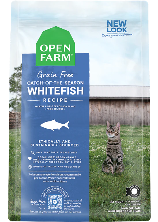 Open Farm Cat Grain Free Whitefish Recipe